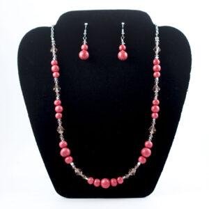 Shimmer Necklace & Earring Set